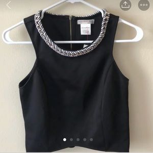 💙Closet Clearout💙 Agaci black crop top